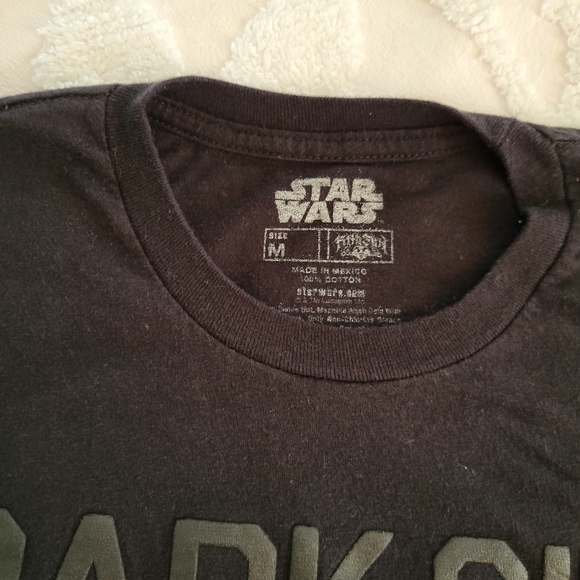 Star Wars Darth Vader T-shirt Black 1977 Medium - Picture 3 of 6